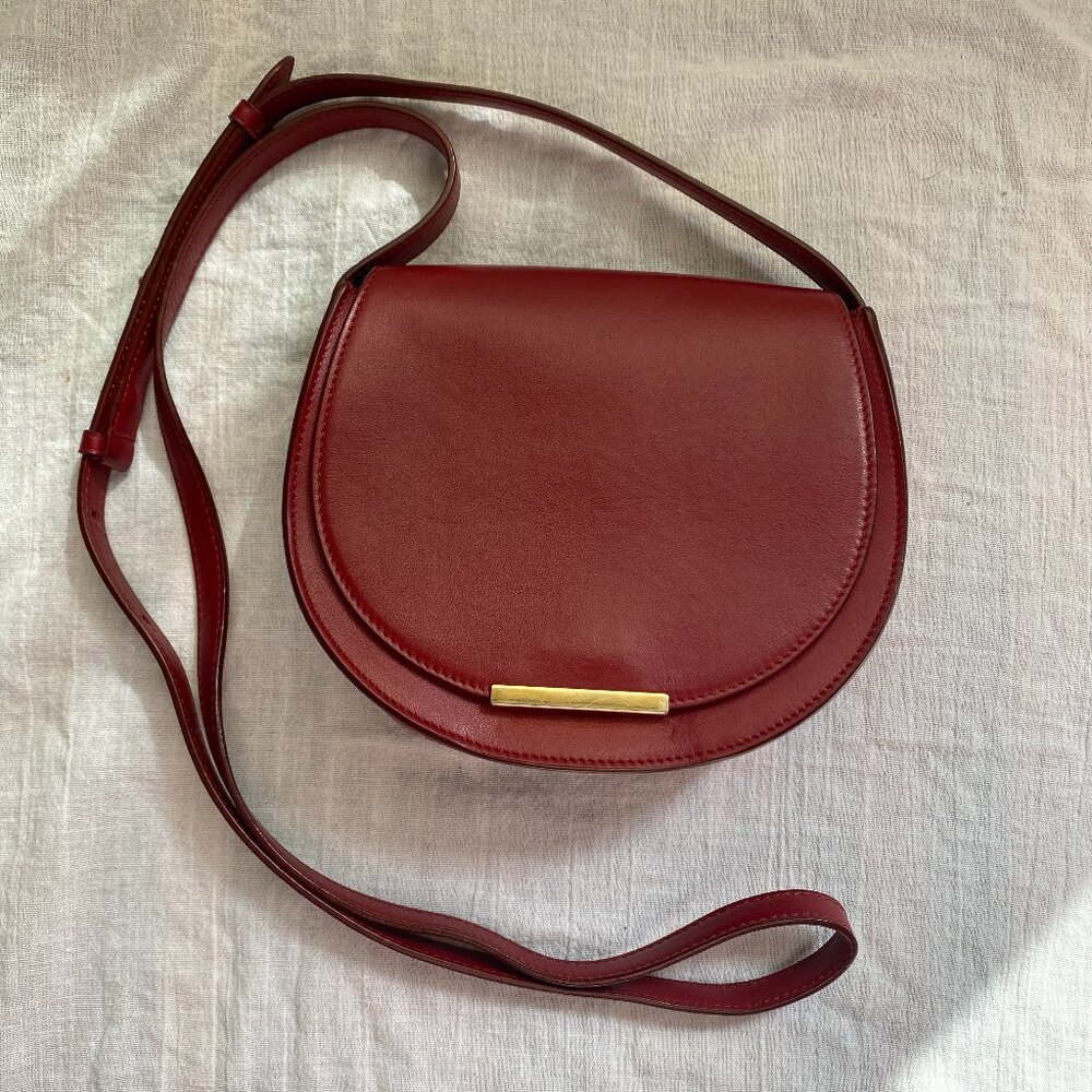 Cuyana Mini Saddle Crossbody Bag